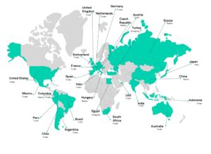 badoo usuarios registrados|Mapa de países donde se usa Badoo